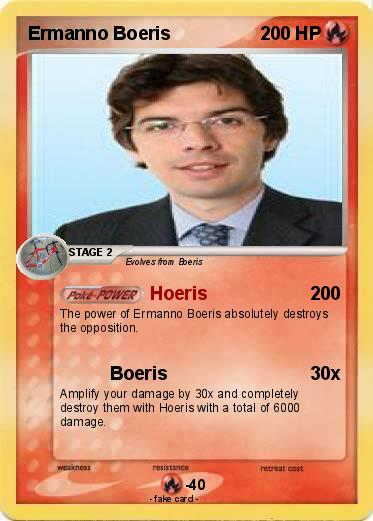 Pokemon Ermanno Boeris