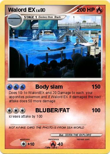Pokemon Walord EX
