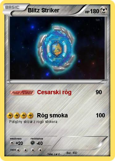 Pokemon Blitz Striker