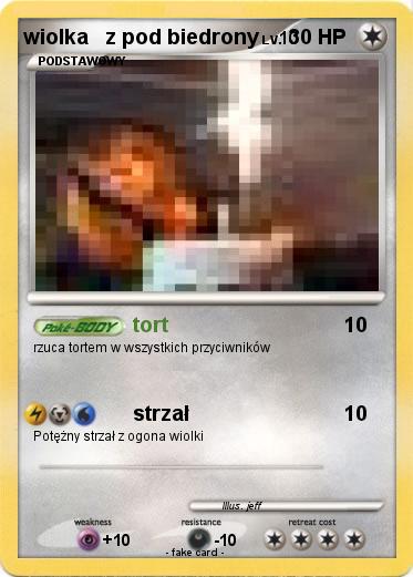 Pokemon wiolka   z pod biedrony