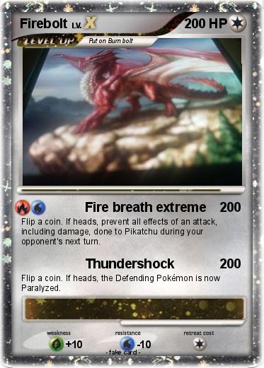 Pokemon Firebolt