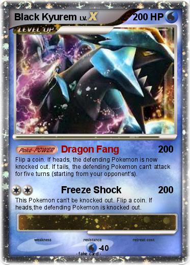 Pokemon Black Kyurem