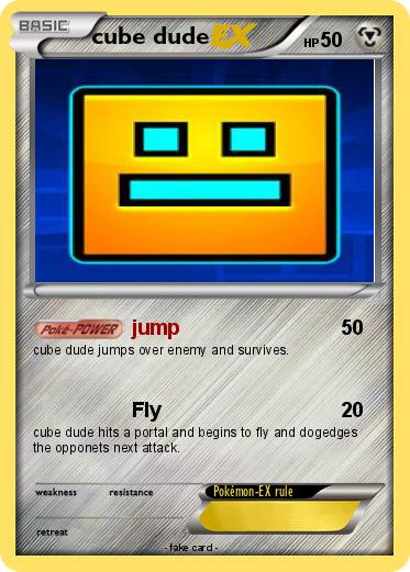 Pokemon cube dude