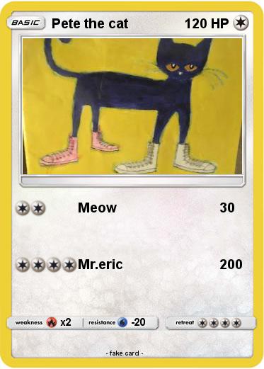 Pokemon Pete the cat