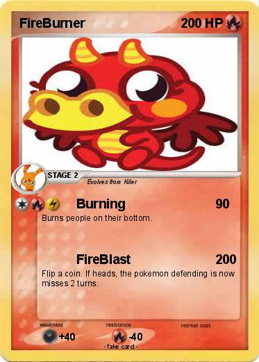 Pokemon FireBurner