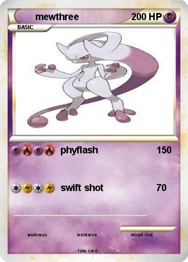 Pokemon mewthree