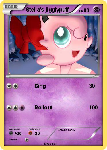 Pokemon Stella's jigglypuff