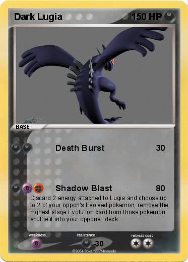 Pokemon Dark Lugia
