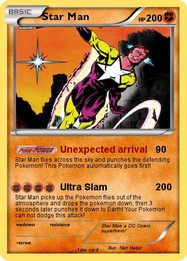 Pokemon Star Man