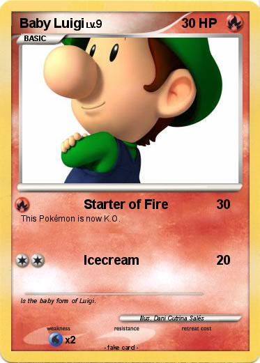 Pokemon Baby Luigi