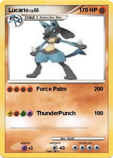 Pokemon Lucario