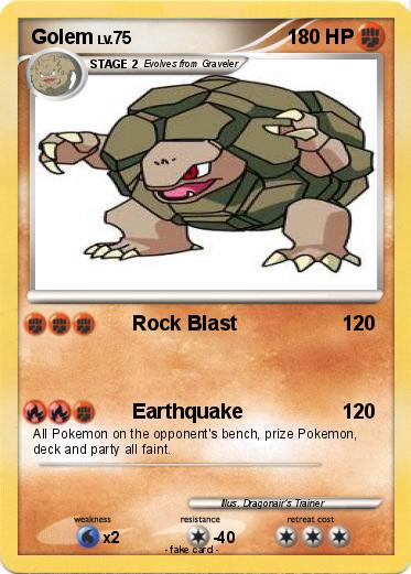 Pokemon Golem