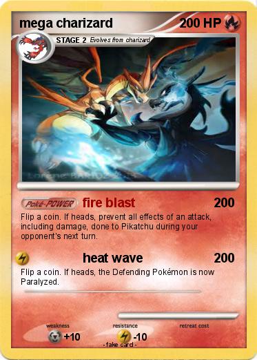 Pokemon mega charizard