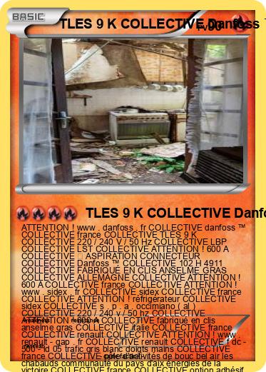 Pokemon TLES 9 K COLLECTIVE Danfoss ™