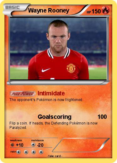 Pokemon Wayne Rooney