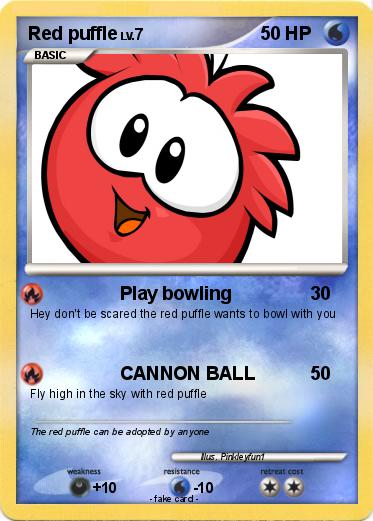 Pokemon Red puffle