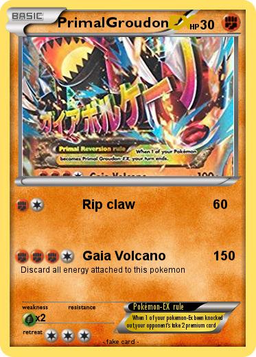Pokemon PrimalGroudon