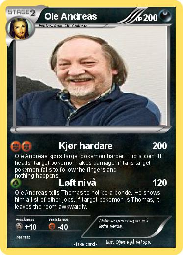 Pokemon Ole Andreas