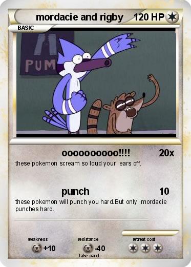 Pokemon mordacie and rigby