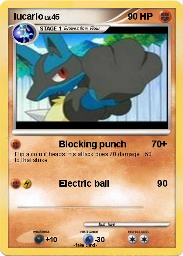 Pokemon lucario
