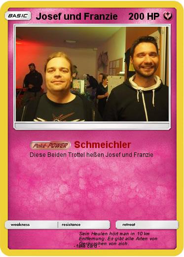 Pokemon Josef und Franzie