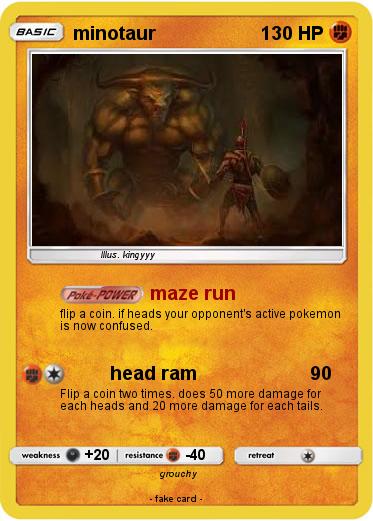 Pokemon minotaur