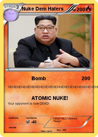 Pokemon Nuke Dem Haters