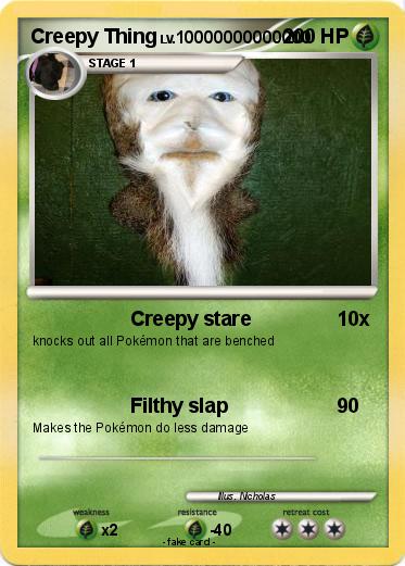 Pokemon Creepy Thing