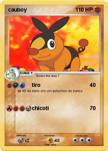 Pokemon cauboy