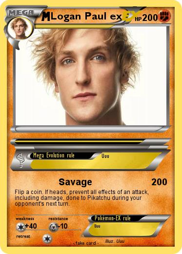 Pokemon Logan Paul ex