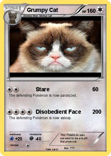 Pokemon Grumpy Cat