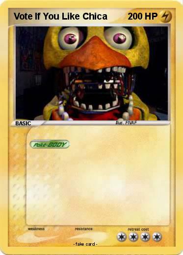 Pokemon Vote If You Like Chica
