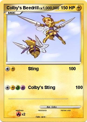 Pokemon Colby's Beedrill
