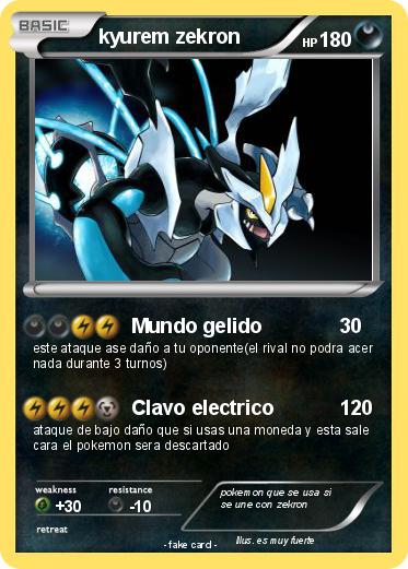 Pokemon kyurem zekron