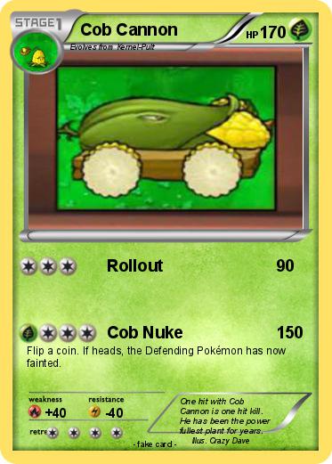 Pokemon Cob Cannon