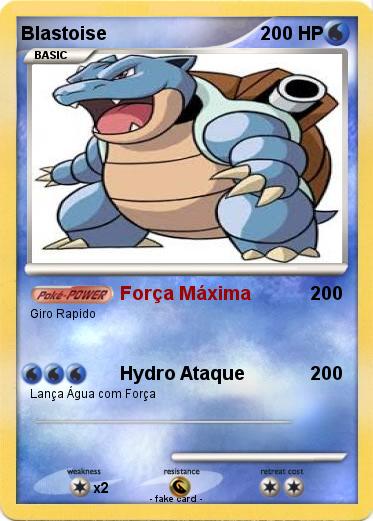 Pokemon Blastoise