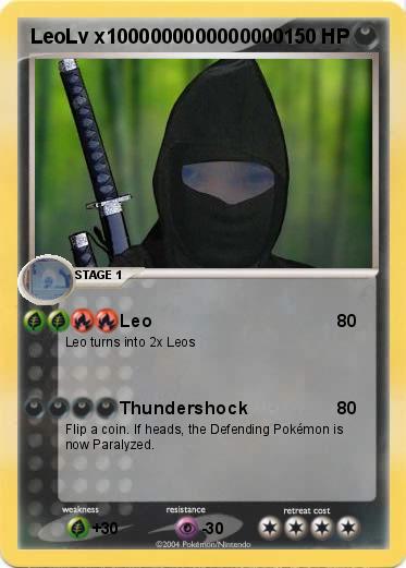 Pokemon LeoLv x1000000000000000