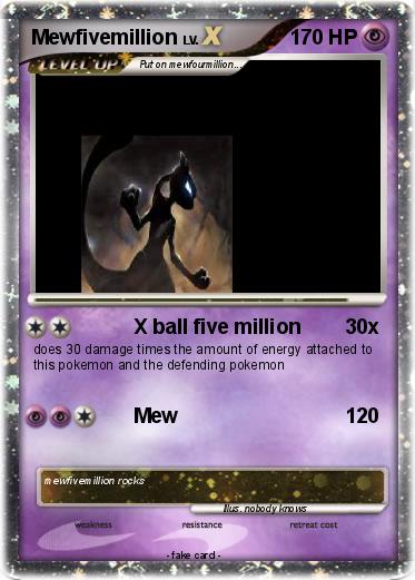 Pokemon Mewfivemillion