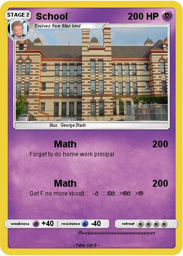 Pokemon School