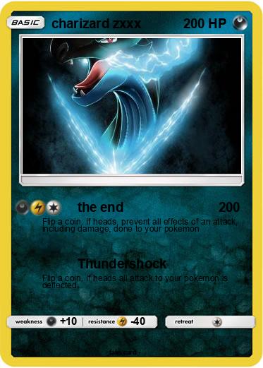 Pokemon charizard zxxx