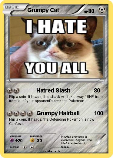Pokemon Grumpy Cat