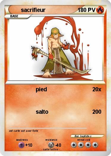 Pokemon sacrifieur