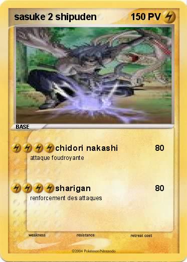 Pokemon sasuke 2 shipuden