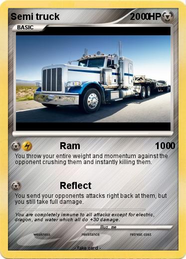 Pokemon Semi truck                                  0