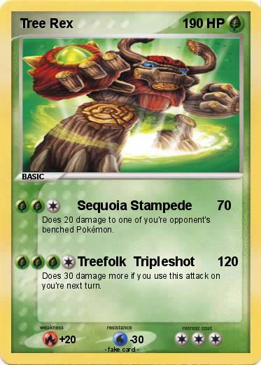 Pokemon Tree Rex