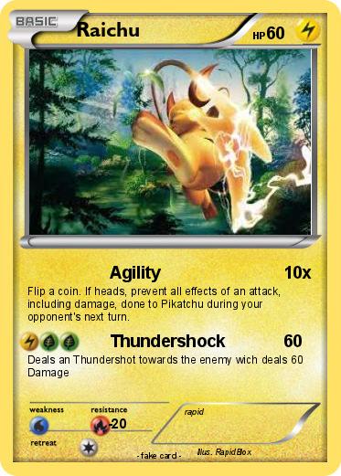 Pokemon Raichu
