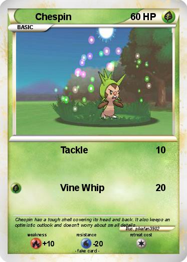 Pokemon Chespin