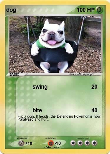 Pokemon dog