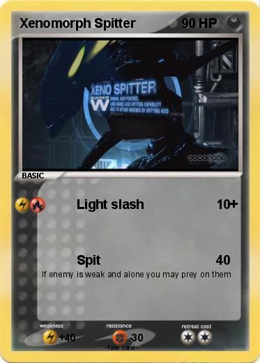Pokemon Xenomorph Spitter