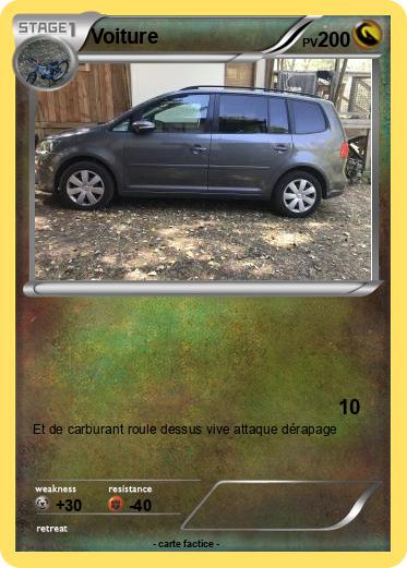 Pokemon Voiture